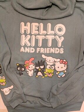 Hello Kitty By Sanorio Hoodie Full Zip Women's XL